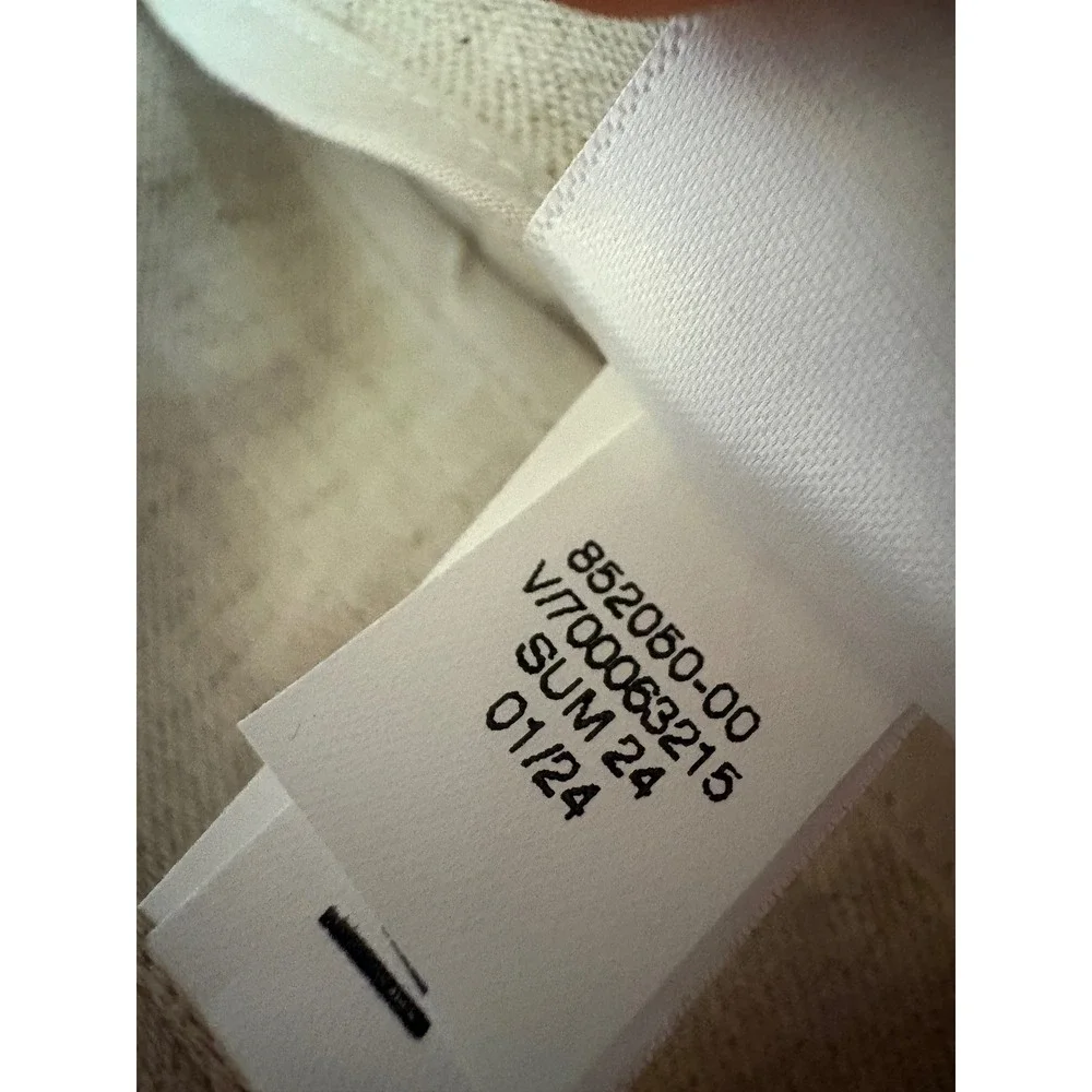 Banana Republic Linen-Blend Palazzo Pant Size 10 In Tan NWOT